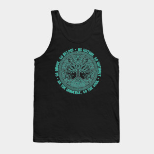 As Above So Below Tank Top