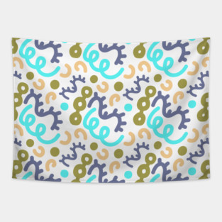 Wiggly wormy Tapestry