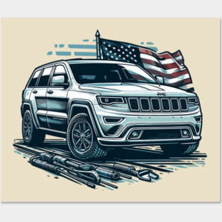 Jeep Grand Cherokee Posters and Art