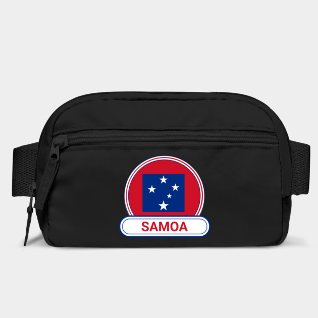 Samoa Country Badge - Samoa Flag by Yesteeyear