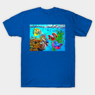 Colorful Aquarium T-Shirt