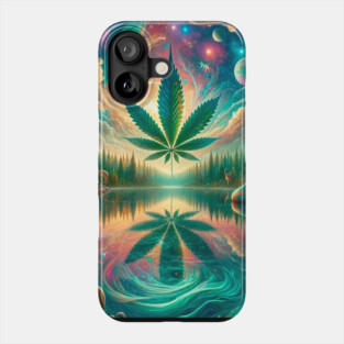 Enchanted Forest Cannabis Universe Phone Case