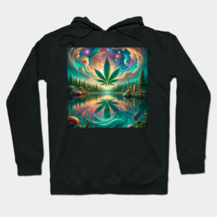 Enchanted Forest Cannabis Universe Hoodie