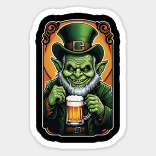St Patricks Day Leprechaun 1 Sticker