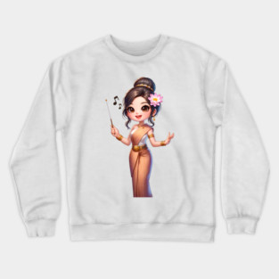 Khmer Music Teacher Crewneck Sweatshirt