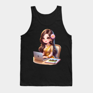 Khmer Woman Professional Tank Top
