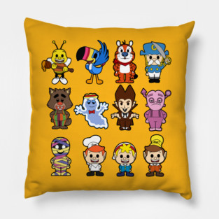Cereal Mascot Pillow