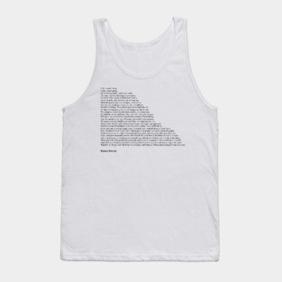 Keanu Reeves Quotes Tank Top