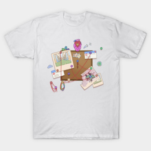 Weirdcore pinboard T-Shirt