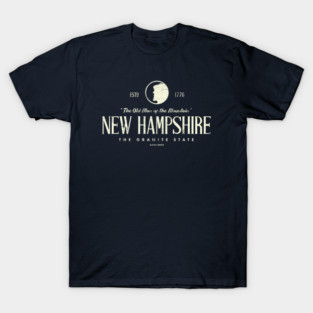 New Hampshire - Old Man of the Mountain T-Shirt