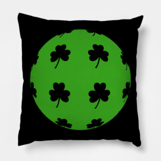 Shamrock Pickleball Pillow