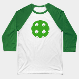 Shamrock Pickleball Baseball T-Shirt