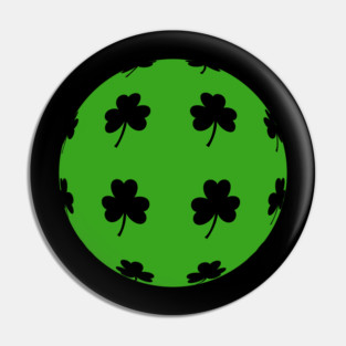 Shamrock Pickleball Pin