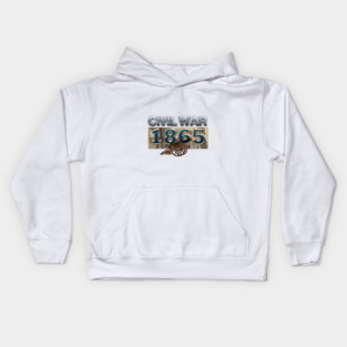 Civil War 1865 Kids Hoodie