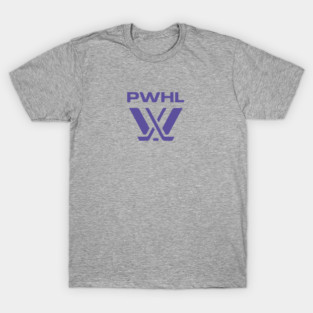 PWHL Purple Small Logo T-Shirt