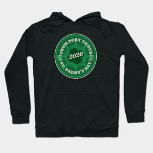 From Port To Pub - Cruise Vacation - St. Patrick's Day 2026 Hoodie