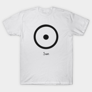 Alchemical symbol of the sun T-Shirt