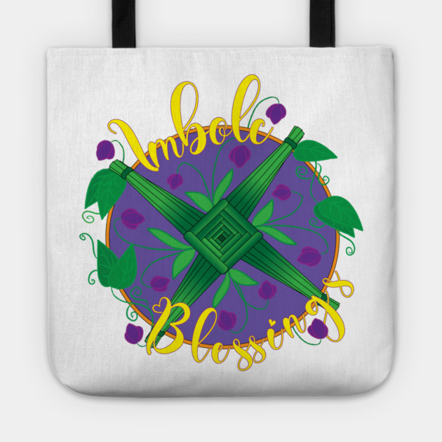 Imbolc Blessings Tote by DickinsonDesign