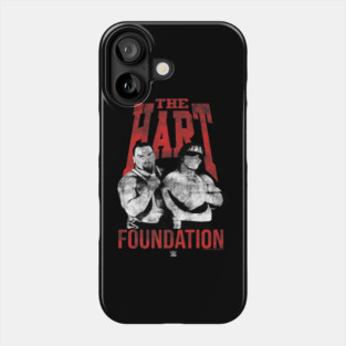 Bret Hart & Anvil The Hart Foundation Phone Case
