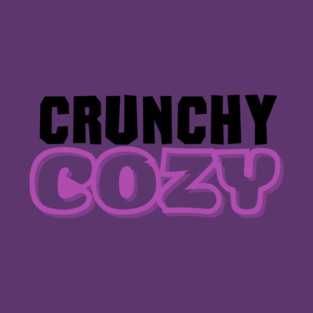 Crunchy Cozy Word Logo T-Shirt