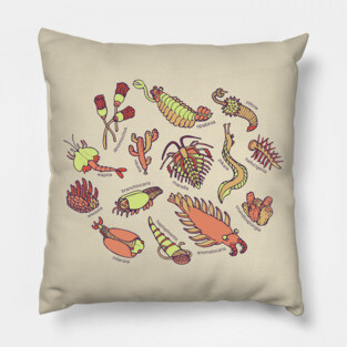 Cambrian Critters Pillow