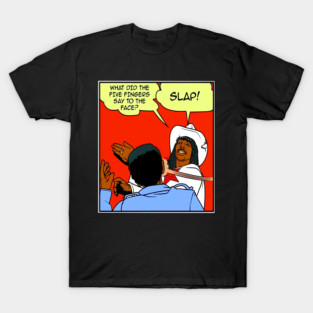 DAVE CHAPPELLE'S RICK JAMES SLAP // COMIC STRIP PARODY T-Shirt