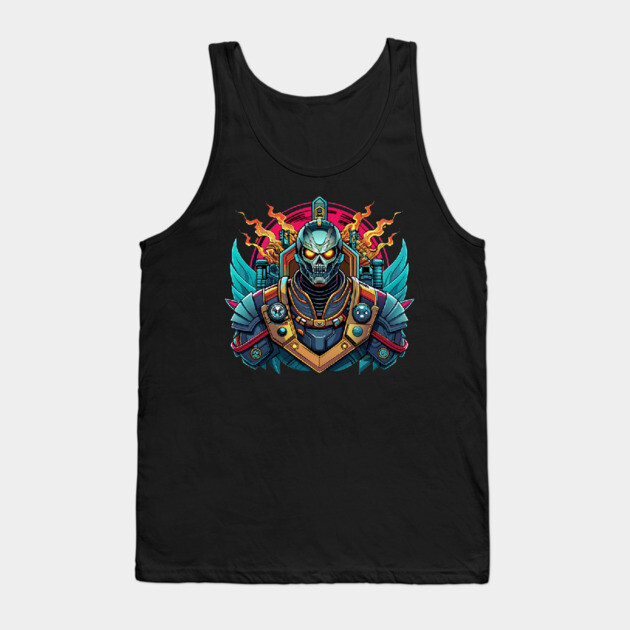 CyberBot Tank Top by DIGITAL MERCH CREATIONS