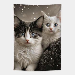Gorgeous Cute Kittens & Cats Tapestry