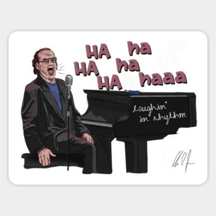 Kelsey Grammer is Laughing in Rhythm Sticker