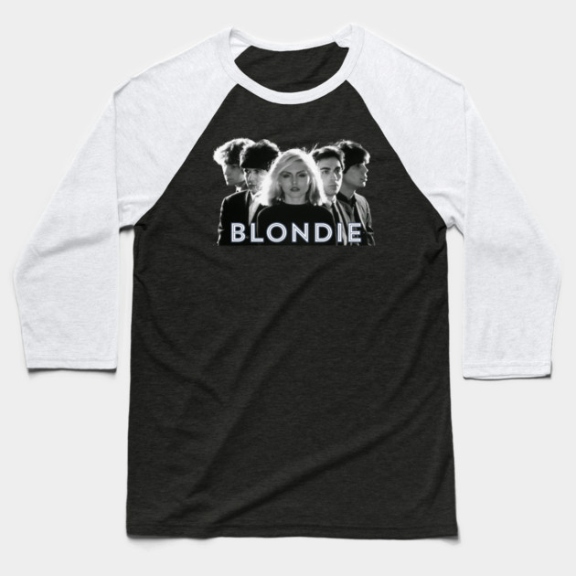 Blondie Band Baseball T-Shirt by Timeless Chaos
