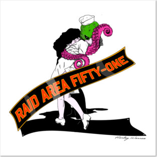 Raid Area 51 Posters and Art