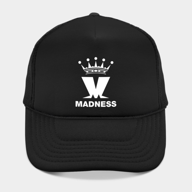Madness Band White Print by Timeless Chaos