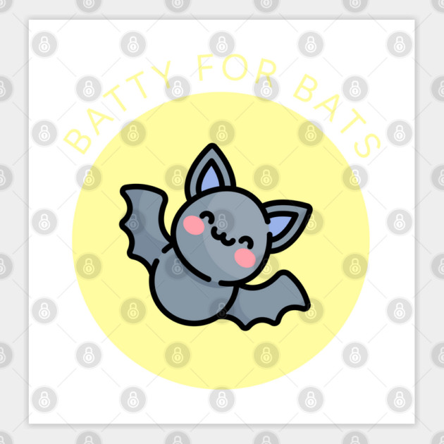 Batty for Bats Sticker by HolidayBug