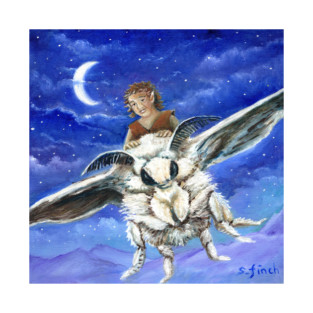 Elf Moth Rider T-Shirt