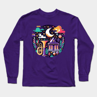 Jazzfest New Orleans Long Sleeve T-Shirt