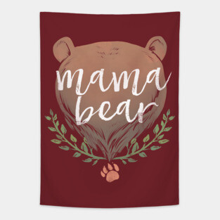 Mama Bear Tapestry