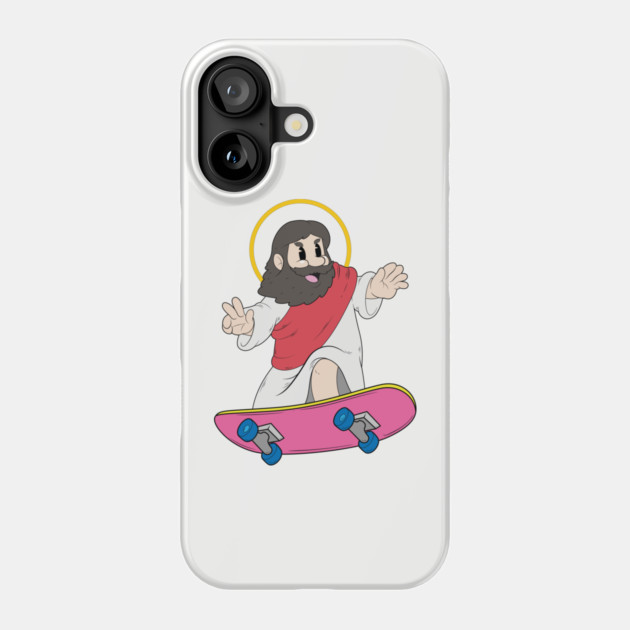 Jesus Skate: Lord of the Board Phone Case by GoshWow®