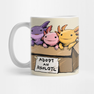 Adopt An Axolotl Mug