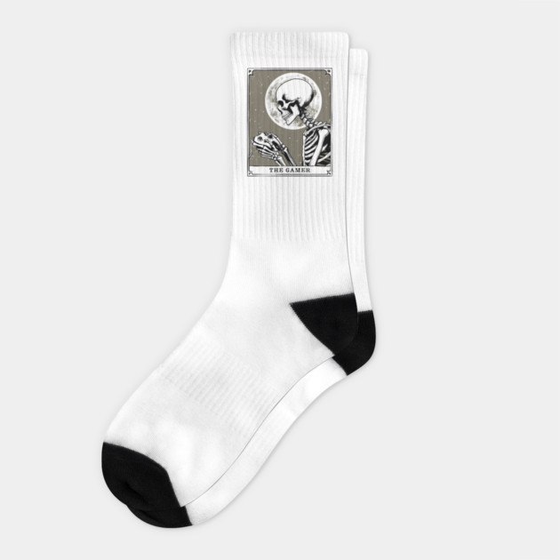 The Gamer's Fate Tarot Card Socks by GoshWow®