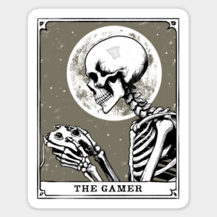 The Gamer's Fate Tarot Card Magnet