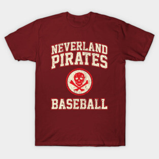 Neverland Pirates Baseball T-Shirt