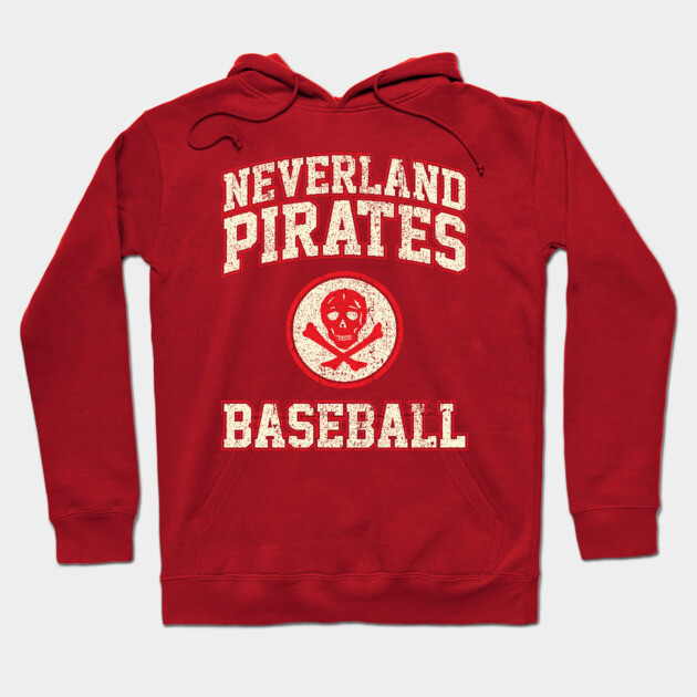Neverland Pirates Baseball Hoodie by huckblade