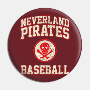 Neverland Pirates Baseball Pin