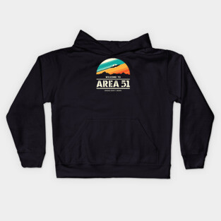 Welcome to Area 51 Kids Hoodie