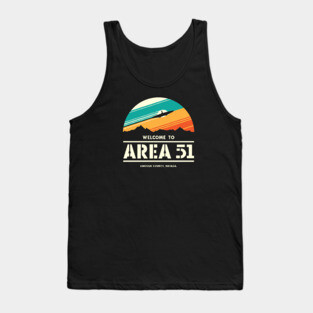 Welcome to Area 51 Tank Top