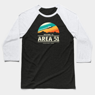 Welcome to Area 51 Baseball T-Shirt