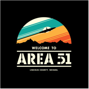 Welcome to Area 51 Posters and Art