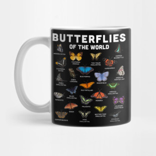 Butterflies of the World Mug