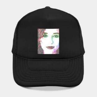Tori Amos Word Portrait (Cornflake Girl lyrics) Hat