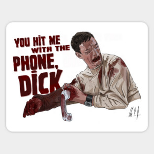 Scream: You Hit Stu Sticker